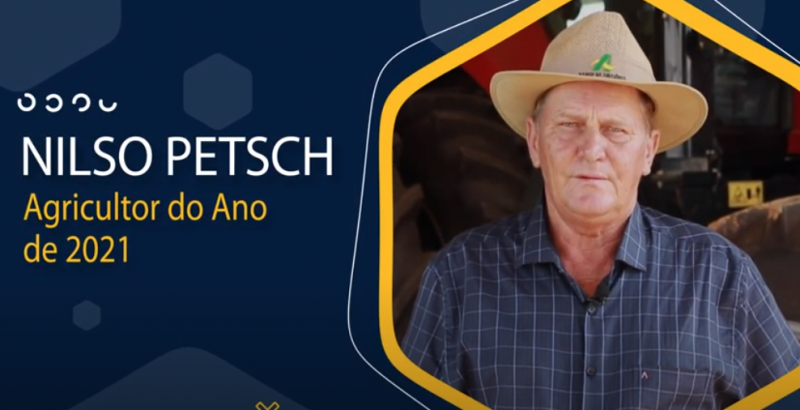 Agricultor do Ano de 2021 Nilso Petsch